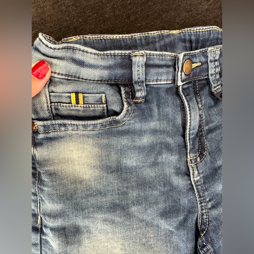 Mayoral Boys Jeans Denim Shorts Size 7 or 122cm Designed in Spain - Picture 5 of 10